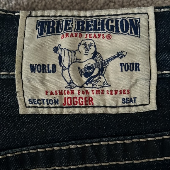True Religion Jean Joggers Mens 30” waist - Picture 3 of 4